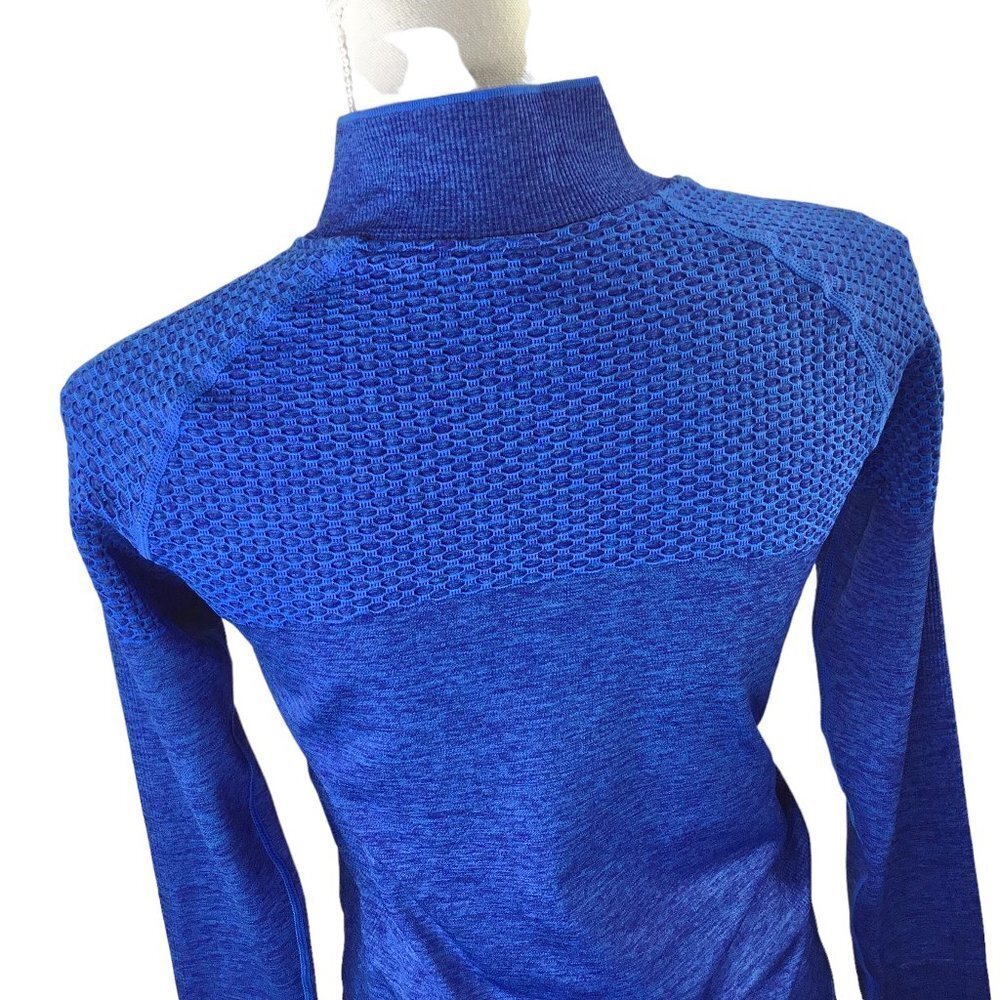 Stella Elyse Active Athletic Jacket Royal Blue Lightweight M/L Full Zip Stretch - Picture 7 of 11